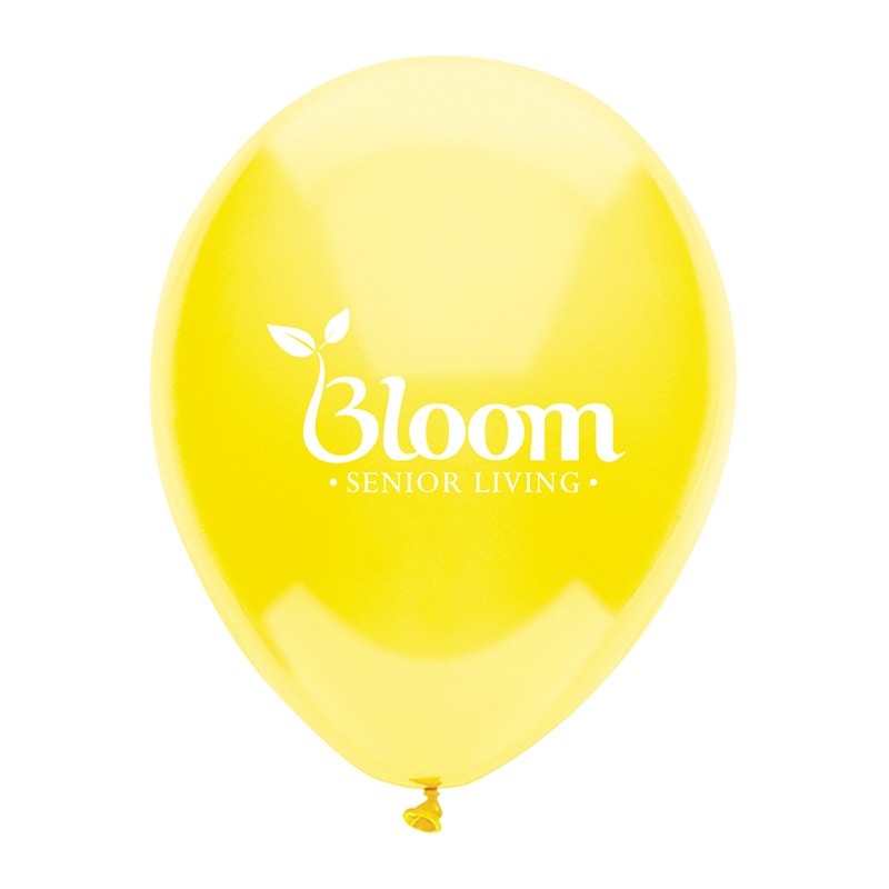 11" Latex Balloons- Yellow