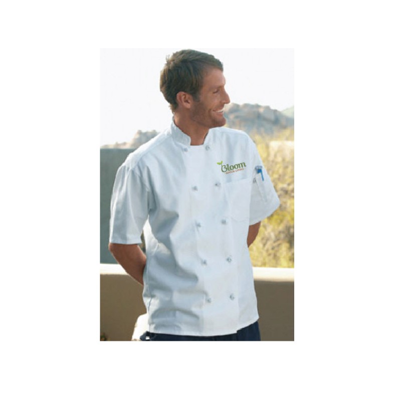 Monterey Short Sleeve Chef Coat
